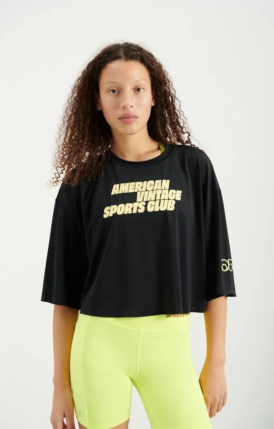 Dames-T-shirt Wozza - AMV SPORTS CLUB Artikelnummer: WOZ02AH26