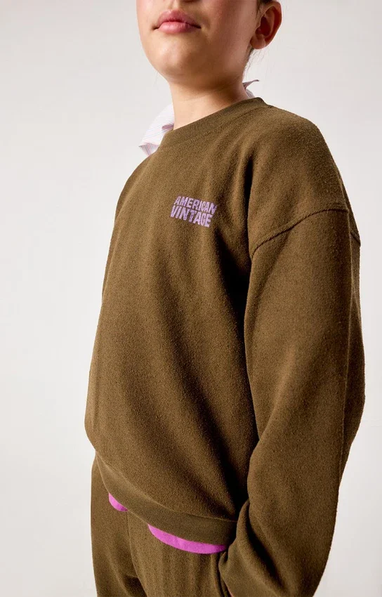 Evona-sweatshirt voor kinderen Referentie: KEVO03EH26