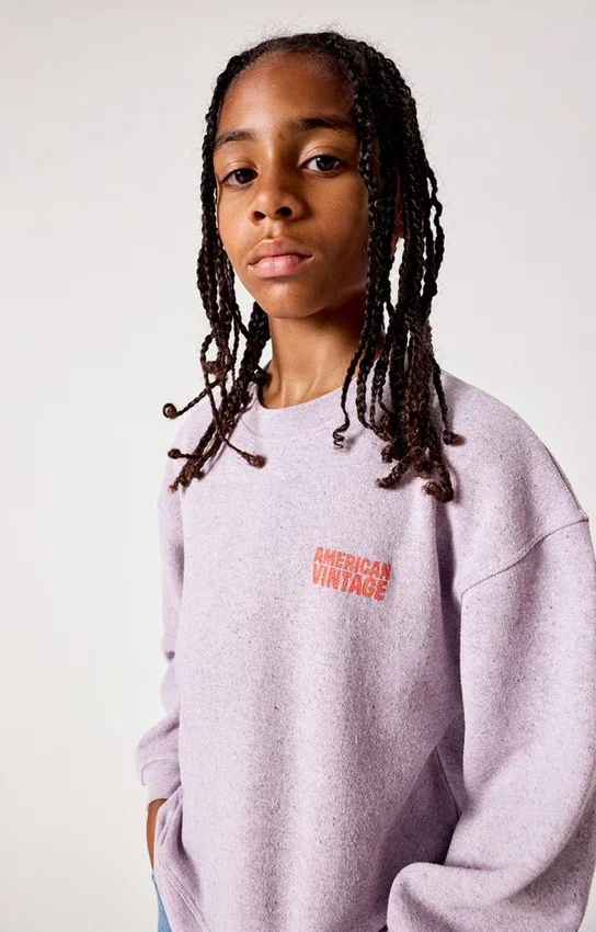 Evona-sweatshirt voor kinderen Referentie: KEVO03EH26