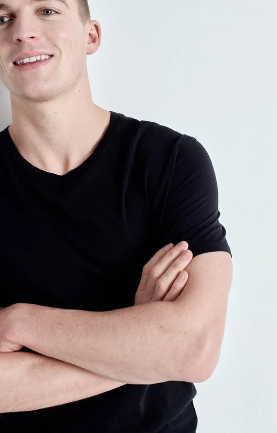 Heren-T-shirt Decatur Referentie: MDEC1H26