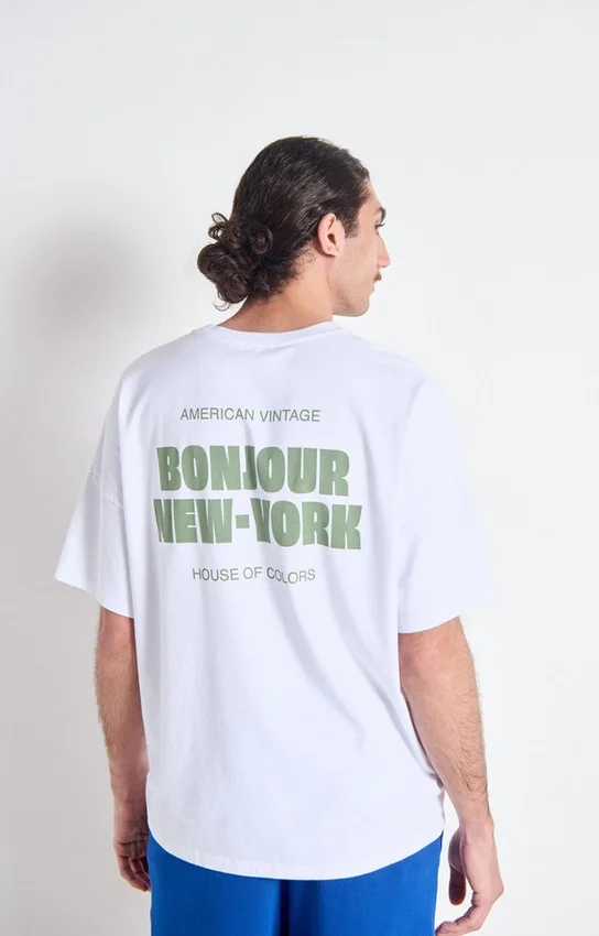 Unisex T-shirt Fizvalley - Referentie: MFIZ02AMH26