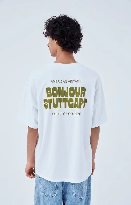 Unisex T-shirt Fizvalley - Referentie: MFIZ02AMH26