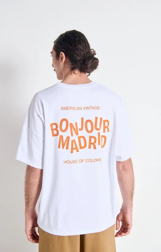 Unisex T-shirt Fizvalley - Referentie: MFIZ02AMH26