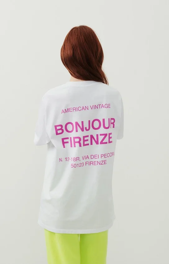 Unisex T-shirt Fizvalley Referentie: MFIZ02FIRENZEH26