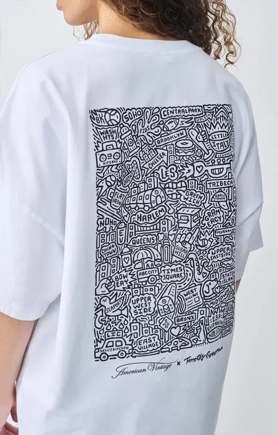 Unisex T-shirt Timothy Goodman Referentie: MFIZ02ATMH26